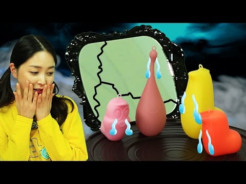 [유라] 장난감(toy)_거울의 저주 2화 칼라마법사 라바 패밀리세트 점토놀이 거울놀이 Curse of the mirror Larva Color Wizard clay game