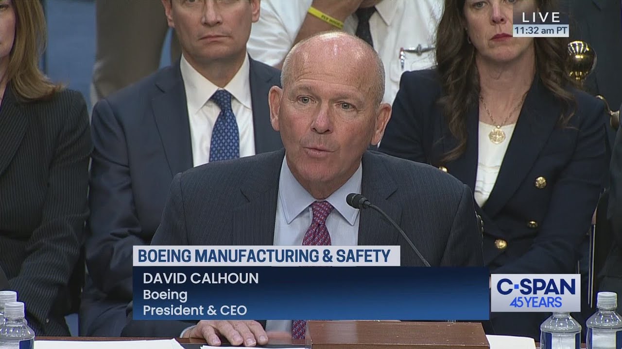 SHORT TAKE: Boeing CEO Testifies on Safety Issues