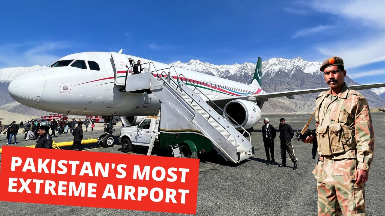 I Flew a BANNED Airline to Pakistan's Most DANGEROUS Airport