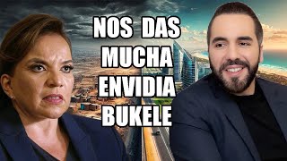 En la TV de Honduras tienen envidia sana de Bukele por la inauguración del mercado de San Miguelito