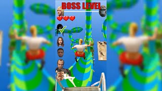 Tracey Water Slide Level 1, Level 100 & BOSS Level
