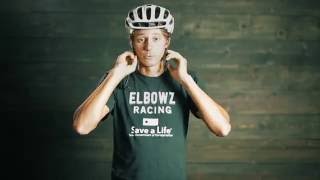 ELBOWZ Racing Bicycle Safety - How to Wear a Helmet