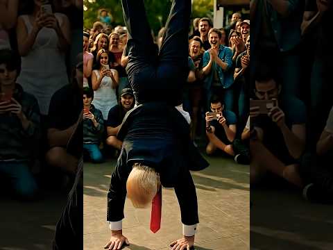 Trump Lead’s War Of Breakdance🌍 Trump, Putin, MBS, Modi & More Go ALL IN! 💥🕺 #memes #funny #ai