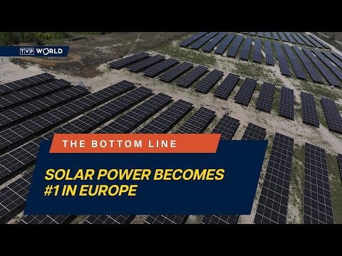 YouTube video thumbnail: For the First Time in History, Solar Power is #1 in Europe