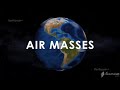 Air Masses and Weather Concepts