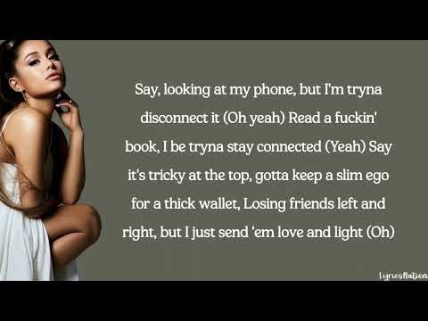 Ariana Grande - just like magic (lyrics)