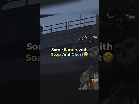 (MW2) Some Soap And Ghost Banter 💯🤣 #callofduty #recommended #gaming #short