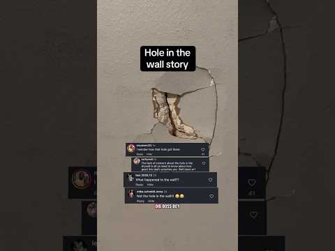 HOLE IN THE WALL STORY #minihoop