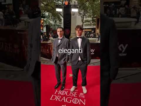 I Valespo Sul Red Carpet A Londra