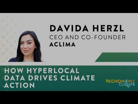 Davida Herzl on How Hyperlocal Data Drives Climate Action