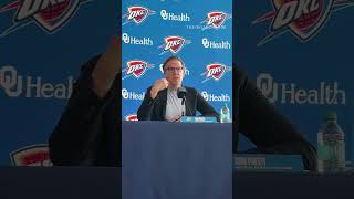 Sam Presti addresses OKC Thunder draft picks Aday Mara, Bennett Stirtz and Otega Oweh