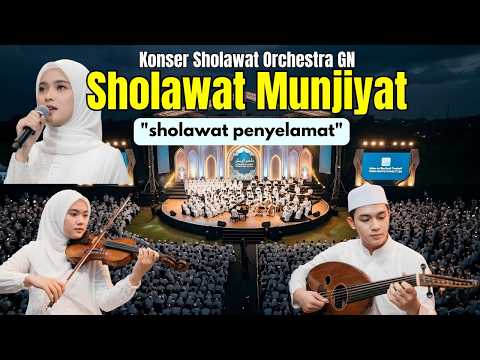 KONSER SHOLAWAT MUNJIYAT Sholawat Orchestra Merdu Terbaru Spektakuler