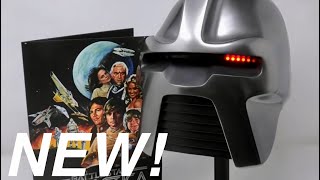 Cylon Helmet Review! NEW! Battlestar Galactica
