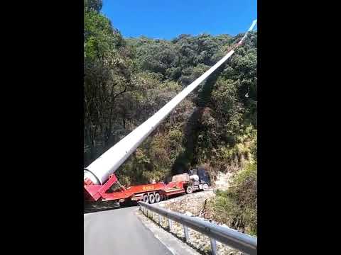 Transporting turbine blade