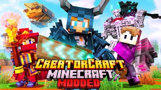 I Spent 100 Days on a MODDED SMP in Minecraft…