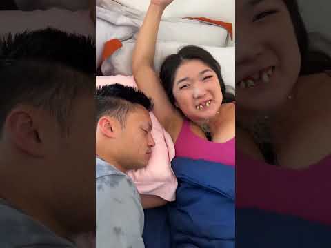 Husband wakes up to a special surprise from his wife! 🤣