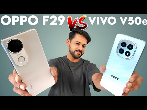 India's Most Durable Smartphone?  OPPO F29 5G vs Vivo V50e Comparison & Review🔥