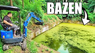 Bagerom Cistimo NAPUSTENI BAZEN