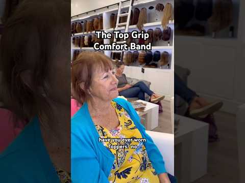 No more discomfort! #hairtopper #hairtoppersforthinninghair #hairtoppersforwomen #tutorial #thinhair