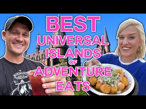 Theme Park Snack Draft: Universal Islands Of Adventure | The BEST Eats & Drinks, Universal Orlando