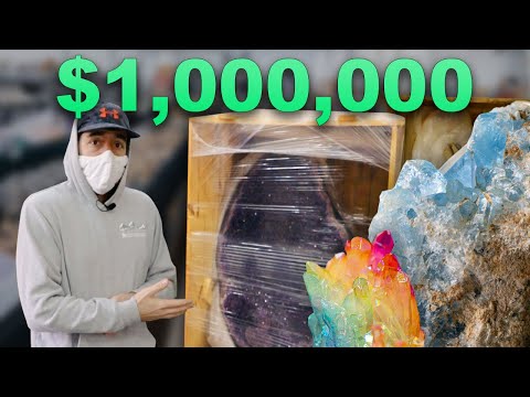 My 1 Million Dollar Collection of Crystals!