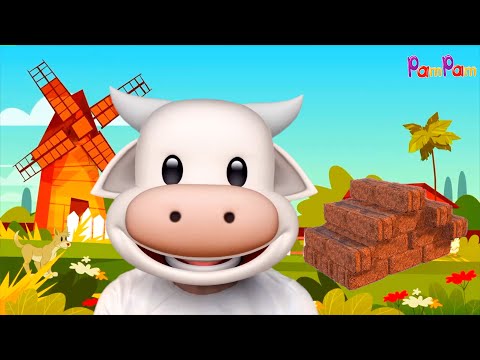 Animals 🐶🐱🦁🐮🐵🐻  - PamPam Family | Kids Songs Nursery Rhymes