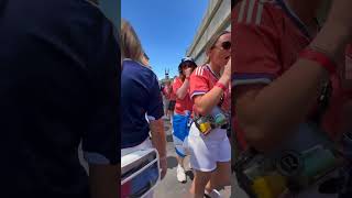 Long World Cup-bound line extends from South Station down Boston streets