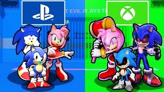 SONIC FAMILY VS SONIC.EXE FAMILY PRISON ESCAPE IN ROBLOX