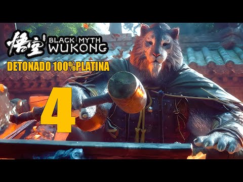 Black Myth Wukong 100% Detonado PS5 - Parte 4: O Santuário e Luta Contra o Tigre Ferreiro PT BR