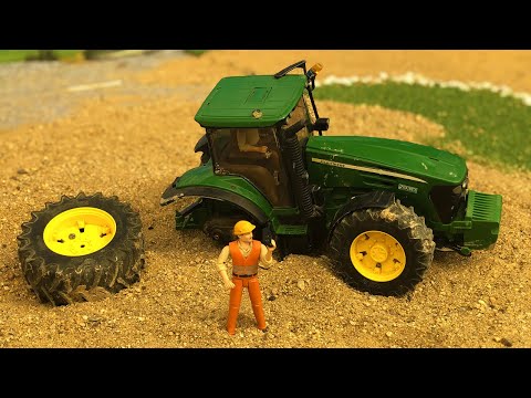 RC Truck and Tractor | RC Tractor | Toy Truck RC Model Bruder Wood Crash