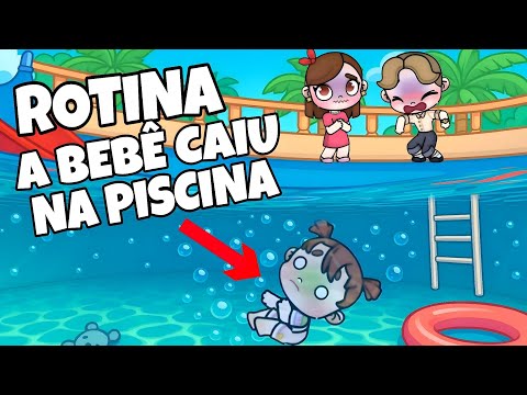 ROTINA NO PARQUE AQUÁTICO 👙🌊 AVATAR WORLD ROTINAS E HISTÓRIAS 