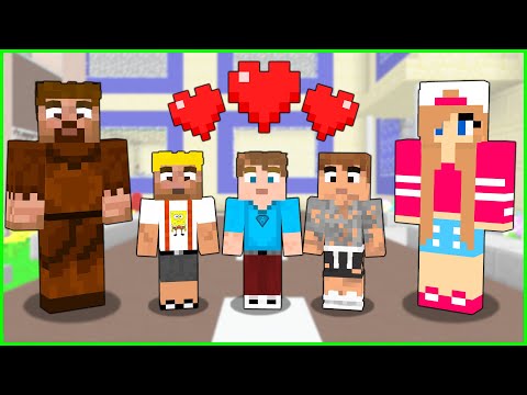 FAKİR ŞEHİRDEKİ HERKESİ EVLAT EDİNDİ! 😍 - Minecraft ZENGİN FAKİR HAYATI