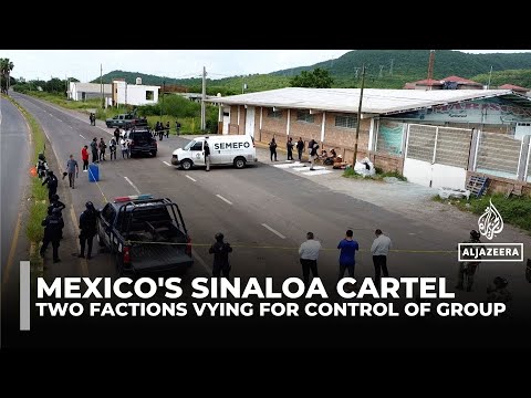 YouTube video thumbnail: Mexico’s Sinaloa Cartel in Crisis Amid Prolonged Infighting and Growing Rival Threats
