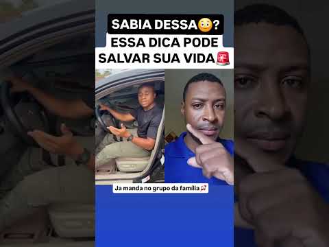 SABIA DESSA? ESSA DICA PODE SALVAR SUA VIDA✅️ #dicas