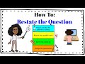 Restating Questions for Multilingual Learners