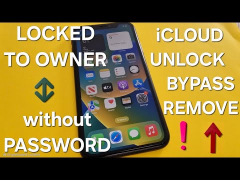 iCloud Unlock Any iPhone 5,6,7,8, X,11,12,13,14,15,16 without Password Locked to Owner Bypass/Remove