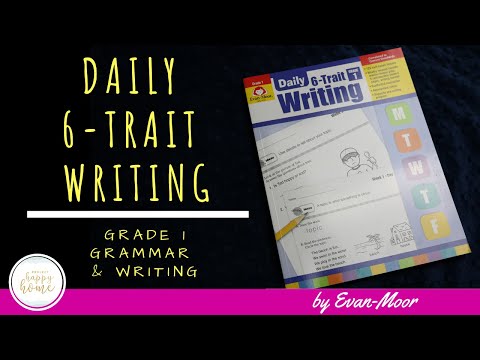 EVAN-MOOR DAILY 6-TRAIT WRITING GRADE 1 || First Grade...