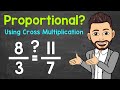 Determining Proportions with Cross Multiplication