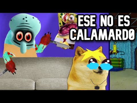 LOS CRÍMENES DE CALAMARD0, EL LADO OSCURO DE BOB ESPONJA - Hilos con cheems