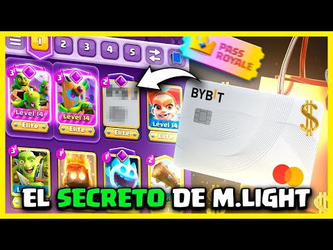 Este es el SECRETO de M.LIGHT para tener 5 CUENTAS en el TOP 1 del MUNDO! | ByBit Card