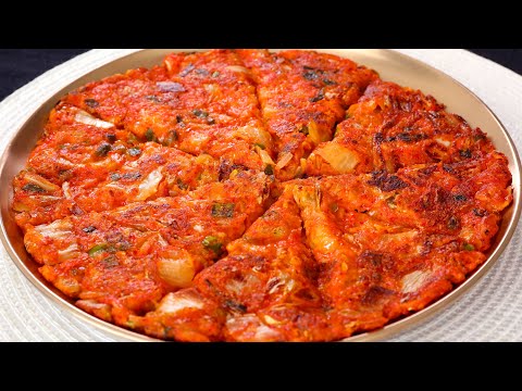 Kimchi Pancake (Kimchijeon: 김치전)