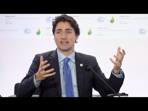 Trudeau in Vancouver: Tough media questions, globalist answers