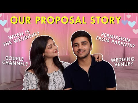 Our Proposal Story + QnA With My Fiancé 🧿❤️