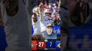 Thursday Night Recap!  Are the Niners the real deal? #niners #rams #nfl #sports #shorts #podcast