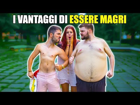 I VANTAGGI DI ESSERE MAGRI 🏃