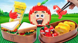 APU LEGO Lunch Box Battle at the Park! Who Wins  Mukbang