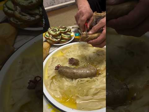 Когда сосед — настоящий казах. #kazakhcooking #cooking #beshbarmak #kazakhfood #еда #food #вкусно