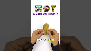 🏆 DIY Origami World Cup Trophy | The Paper Girls Show