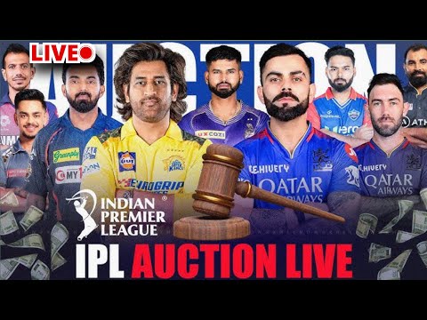 IPL 2025 Auction Live Stream /ipl auction live