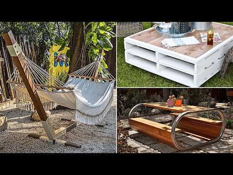 10 DIY-Friendly Garden Furniture Ideas